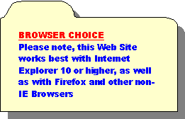 Reserved: BROWSER CHOICEPlease note, this Web Site works best with Internet Explorer 10 or higher, as well as with Firefox and other non-IE Browsers